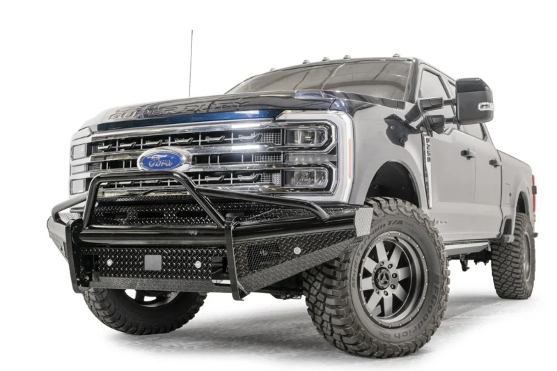 Fab Fours FS23-S5962-1 - Black Steel Front Bumpers