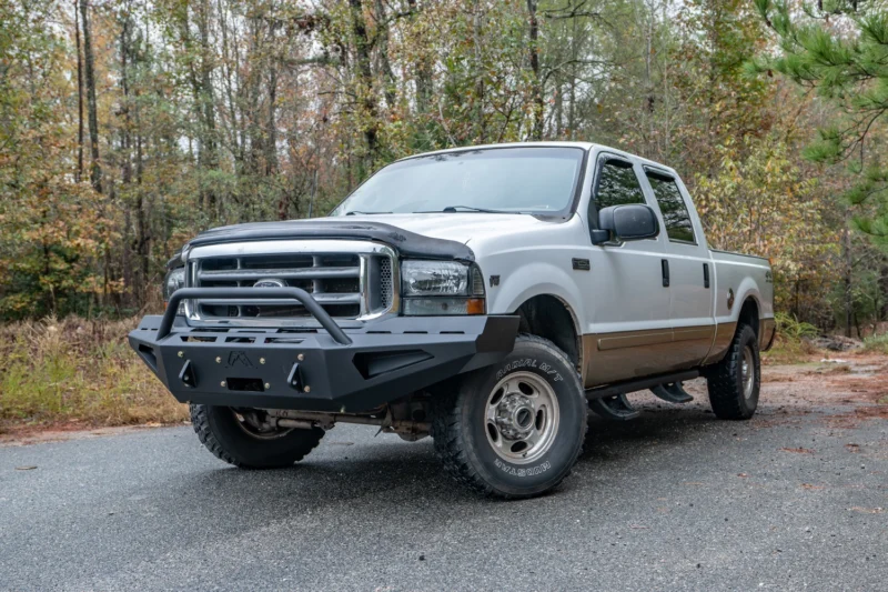 Fab Fours FS99-RS1662-1 - Red Steel Front Bumpers
