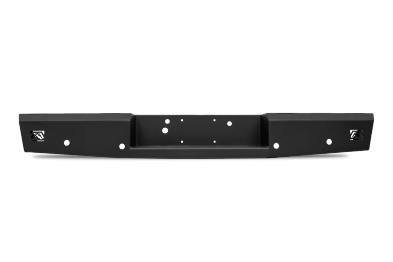 Fab Fours FS99-RT1350-1 - Red Steel Rear Bumpers