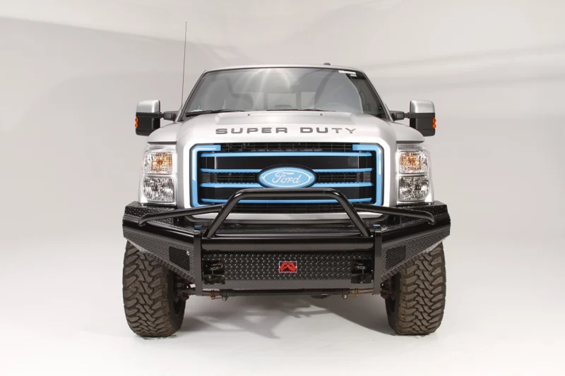 Fab Fours FS99-S1662-1 - Black Steel Front Bumpers