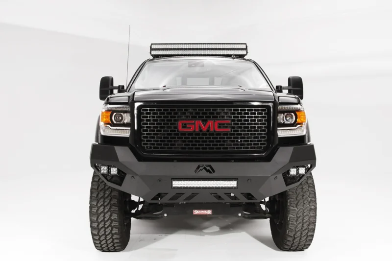 Fab Fours GM15-V3151-B - Vengeance Front Bumpers