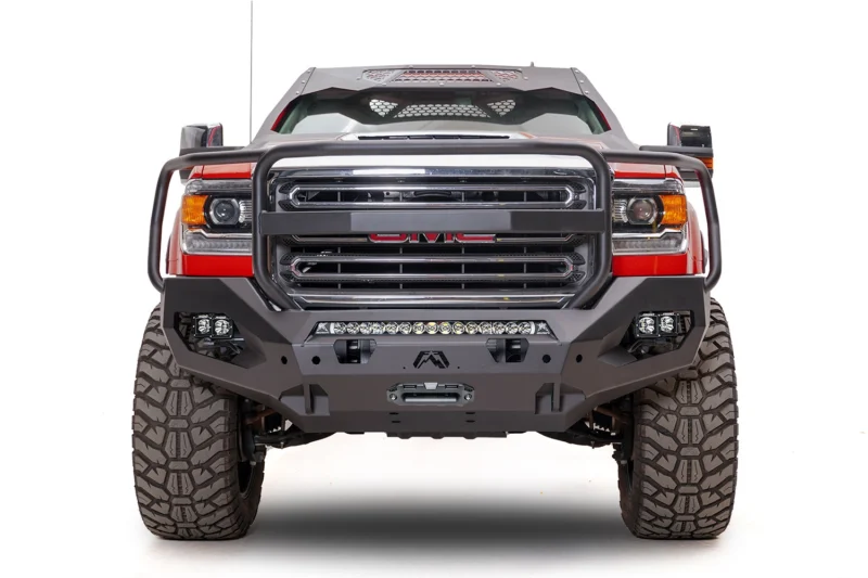 Fab Fours GM15-X2850-B - Matrix Front Bumpers