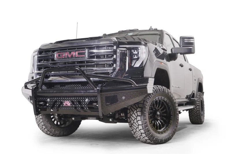Fab Fours GM24-S6262-1 - Black Steel Front Bumpers
