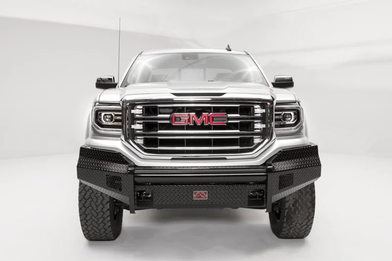 Fab Fours GS16-K3961-1 - Black Steel Front Bumpers