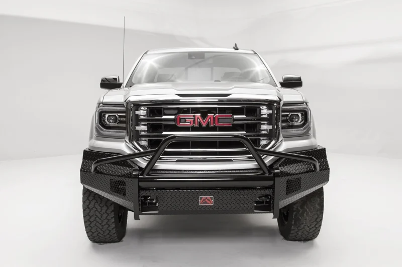 Fab Fours GS16-K3962-1 - Black Steel Front Bumpers