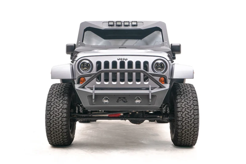 Fab Fours JK07-B1952-1 - Stubby & Specialty Front Bumpers