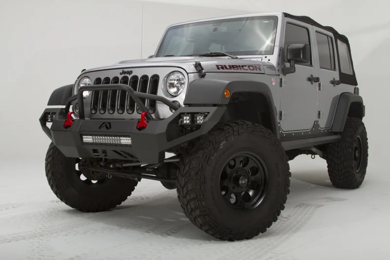 Fab Fours JK07-D1852-1 - Vengeance Front Bumpers
