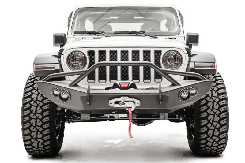 Fab Fours JL18-B4652-1 - Stubby & Specialty Front Bumpers