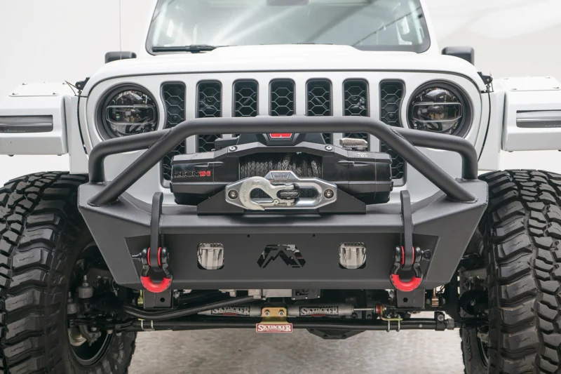 Fab Fours JL18-B4752-1 - Stubby & Specialty Front Bumpers