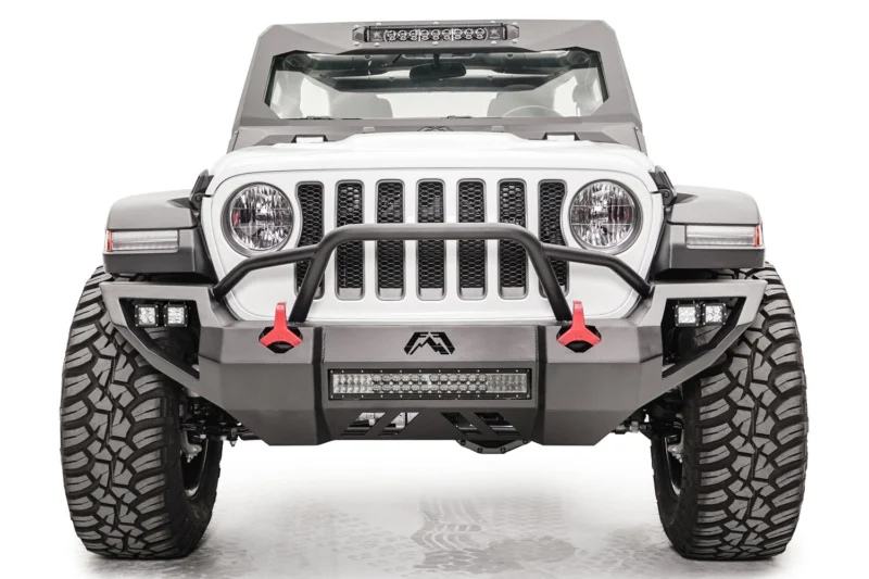 Fab Fours JL18-D4652-B - Vengeance Front Bumpers