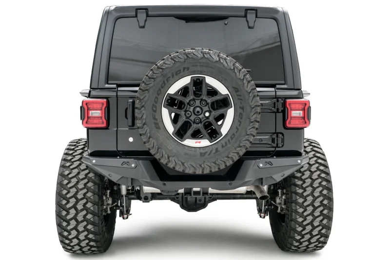 Fab Fours JL18-Y1851-B - Heavy Duty Rear Bumpers