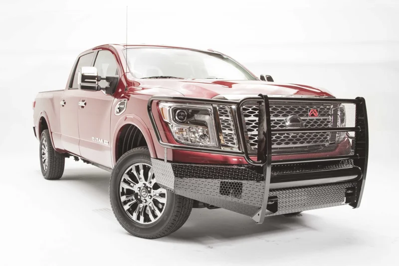Fab Fours NT16-K3760-1 - Black Steel Front Bumpers