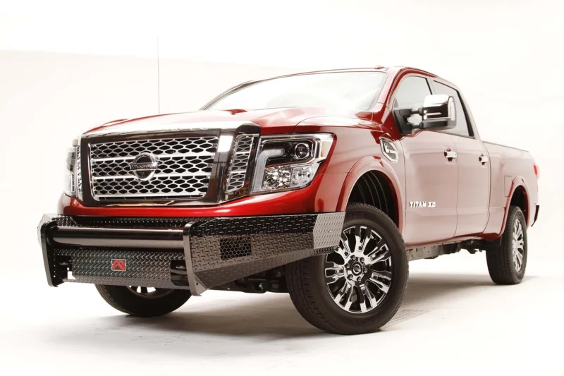Fab Fours NT16-K3761-1 - Black Steel Front Bumpers