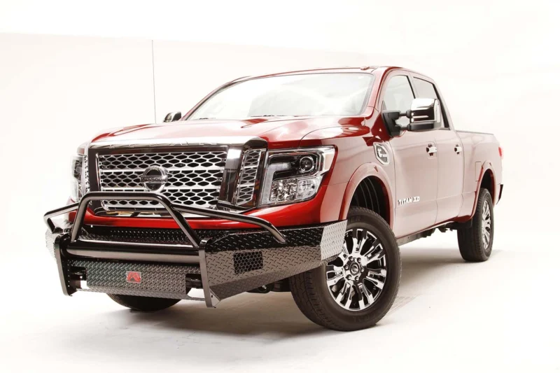 Fab Fours NT16-K3762-1 - Black Steel Front Bumpers