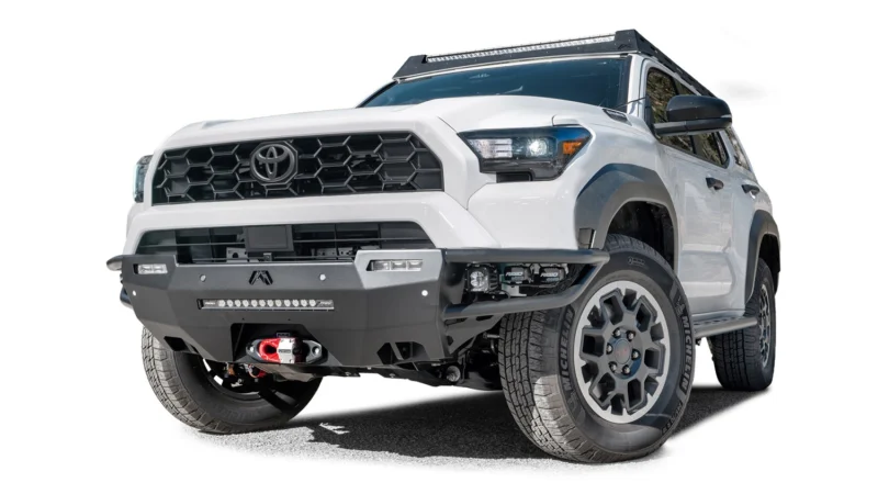 Fab Fours TB68-01-B - Vengeance Front Sensor Winch Bumper