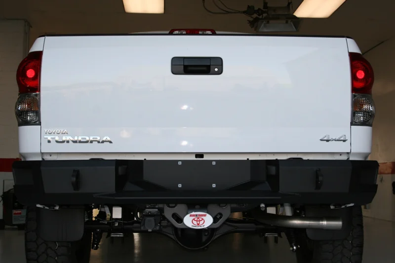 Fab Fours TT07-W1550-B - Heavy Duty Rear Bumpers