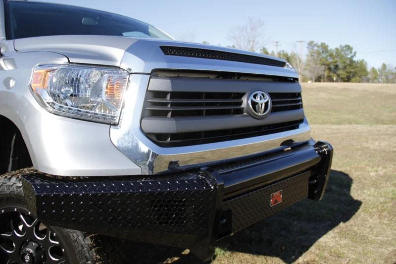 Fab Fours TT14-K2861-1 - Black Steel Front Bumpers