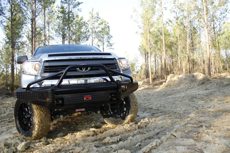 Fab Fours TT14-K2862-1 - Black Steel Front Bumpers