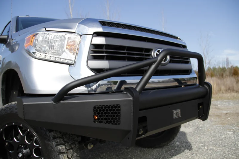 Fab Fours TT14-R2862-1 - Black Steel Elite Front Bumpers