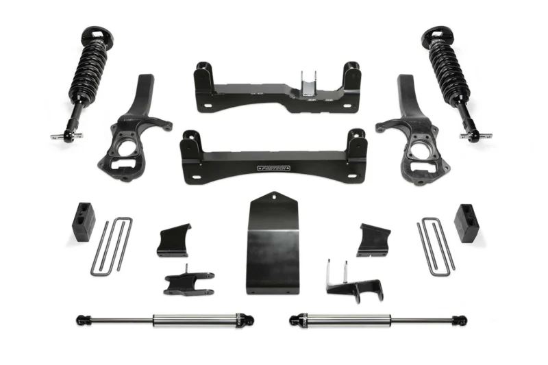 Fabtech K1175DL - Lift Systems with Dirt Logic Shocks, Crew Cab, 5'10" Bed