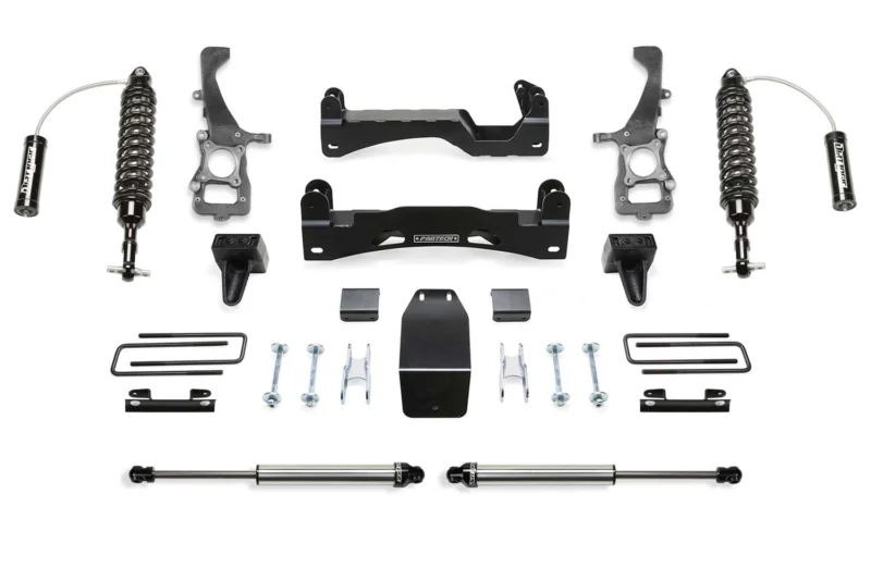 Fabtech K2373DL - Lift Systems with Dirt Logic Shocks, Crew Cab