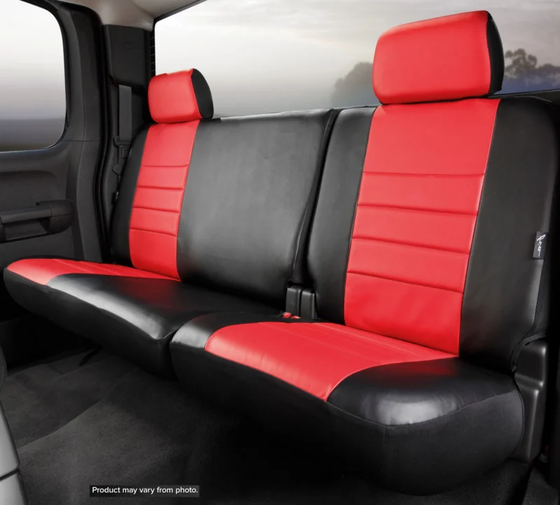 FIA SL62-60 RED - Leatherlite Simulated Leather Seat Covers