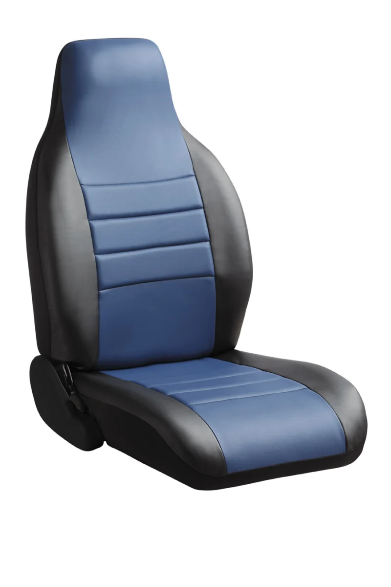 FIA SL63-2 BLUE - Leatherlite Simulated Leather Seat Covers