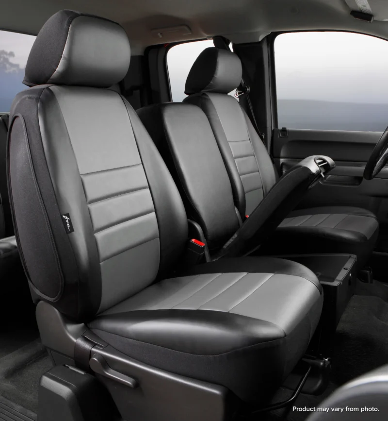 FIA SL67-24 GRAY - Leatherlite Simulated Leather Seat Covers