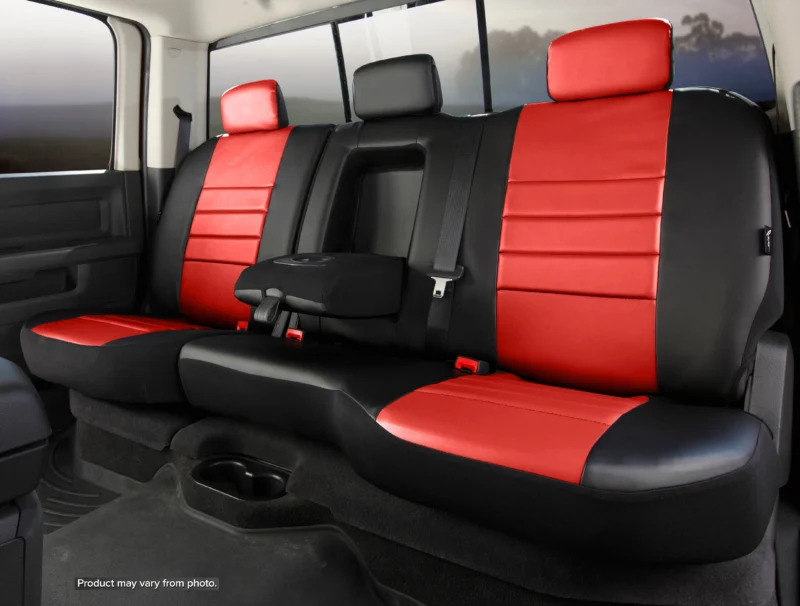FIA SL67-64 RED - Leatherlite Simulated Leather Seat Covers