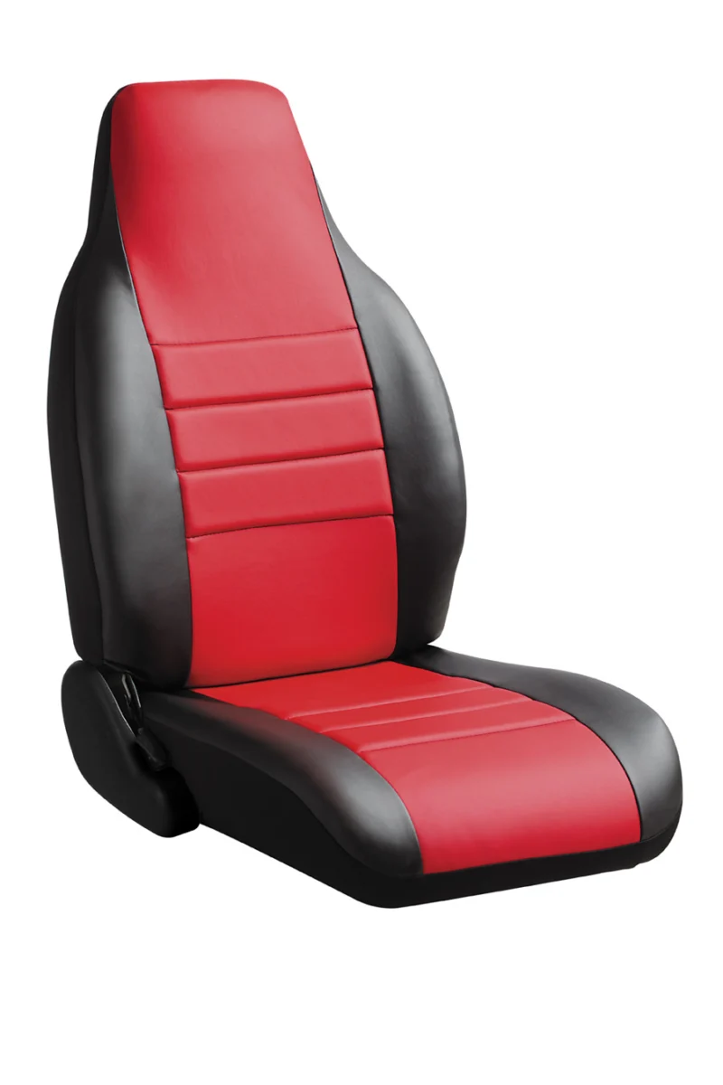 FIA SL68-5 RED - Leatherlite Simulated Leather Seat Covers