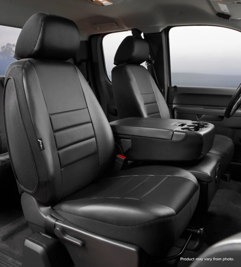 FIA SL69-29 BLK/BLK - Leatherlite Simulated Leather Seat Covers