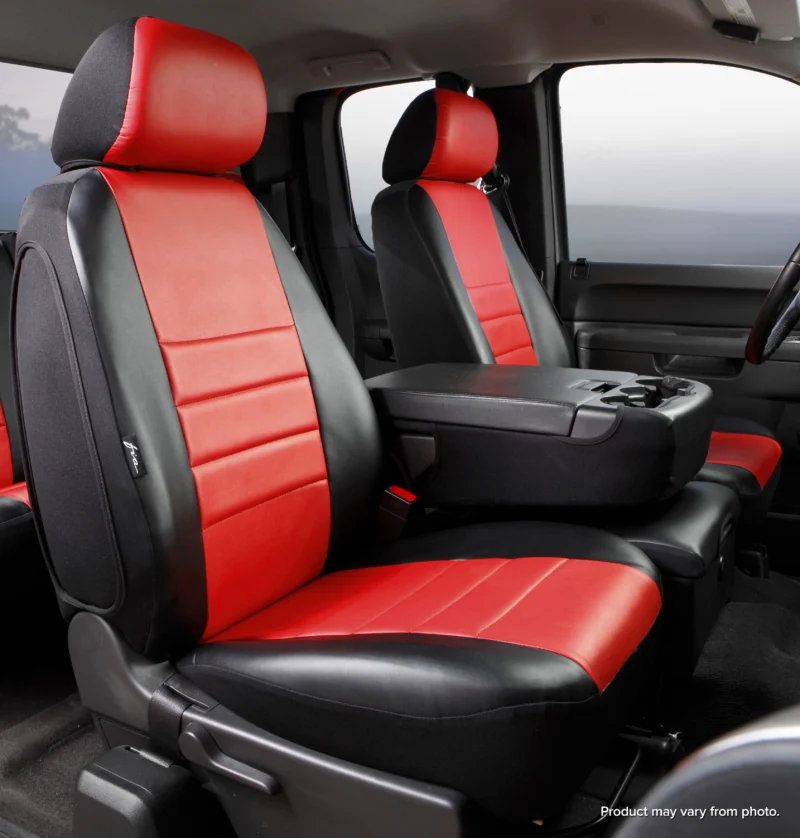 FIA SL69-29 RED - Leatherlite Simulated Leather Seat Covers