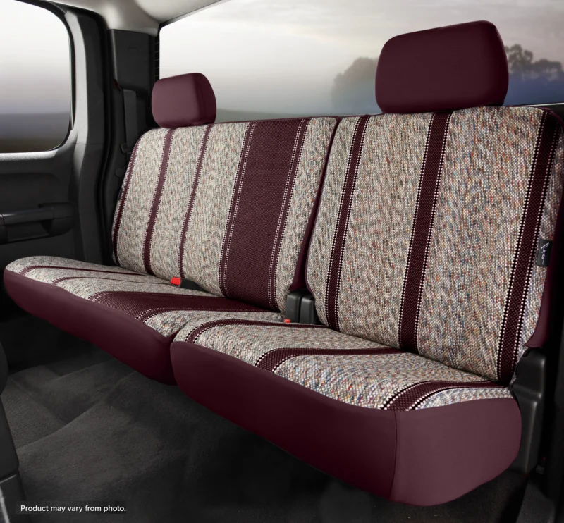 FIA TR48 WINE - Wrangler Saddleblanket Seat Covers