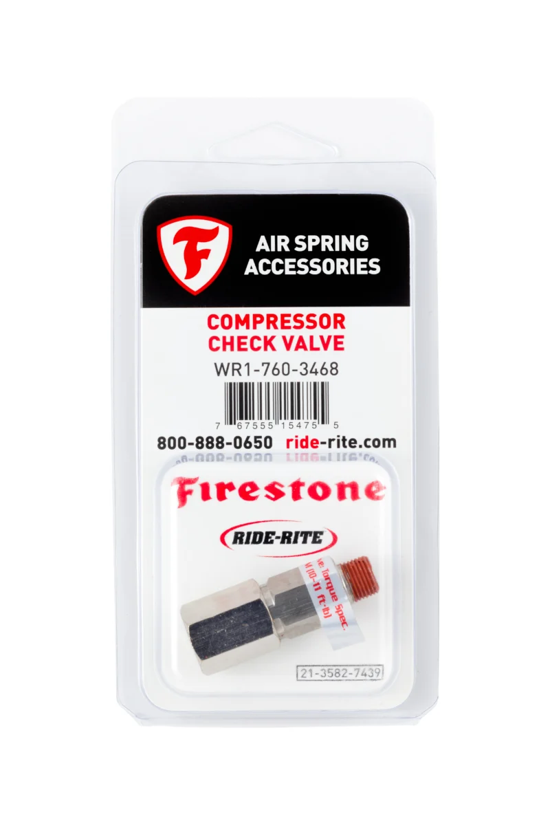 Firestone Ride-Rite WR17603468 - CheckVlv, One Way