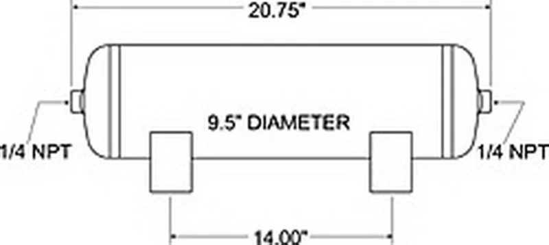 Firestone Ride-Rite WR17609191 - AirTank