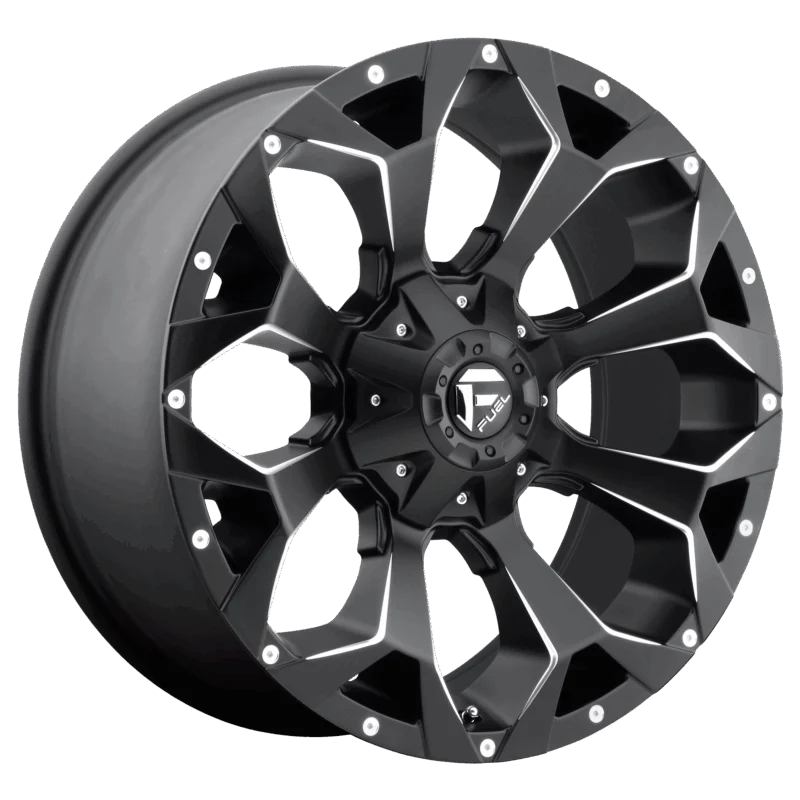 Fuel 1PC D54618902657 - Assault, Matte Black Milled, D546 Assault