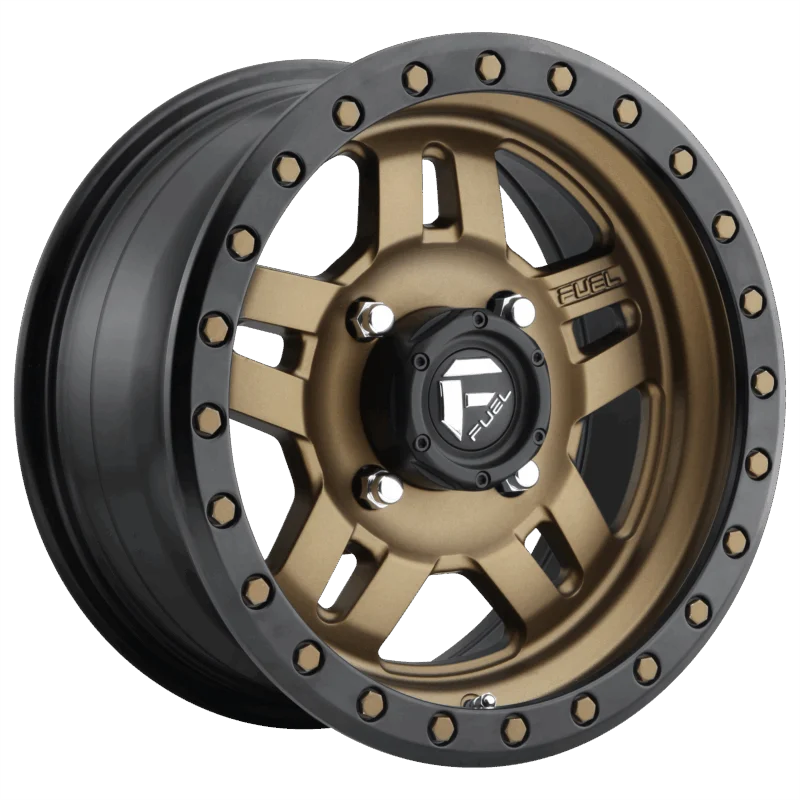 Fuel 1PC D58318908357 - Anza, Matte Bronze Black Bead Ring, D583 Anza