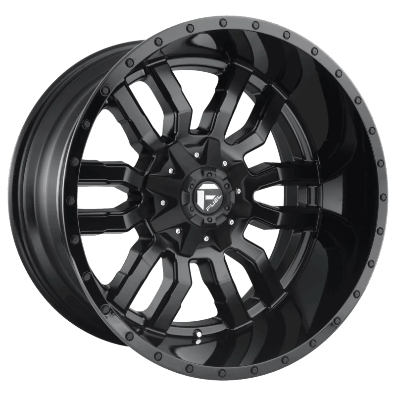 Fuel 1PC D59617909845 - Sledge, Matte Black Gloss Black Lip, D596 Sledge