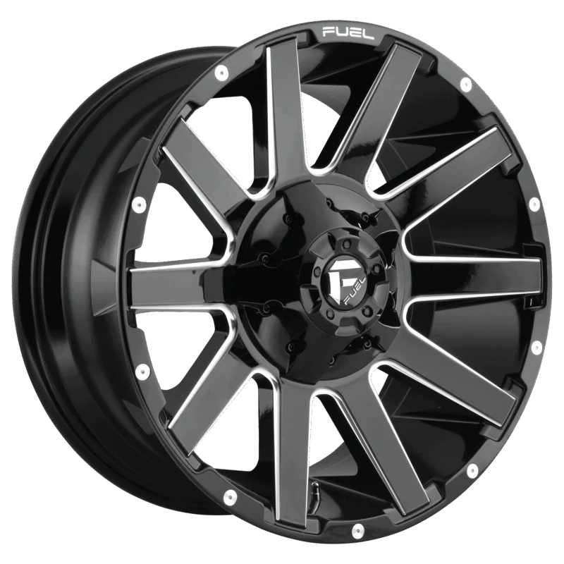 Fuel 1PC D61520008247 - Contra, Gloss Black Milled, D615 Contra