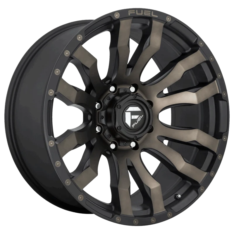 Fuel 1PC D67418908457 - Blitz, Matte Black Double Dark Tint, D674 Blitz