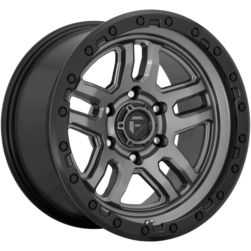 Fuel 1PC D70117908445 - Ammo, Matte Gunmetal Black Bead Ring, D701 Ammo