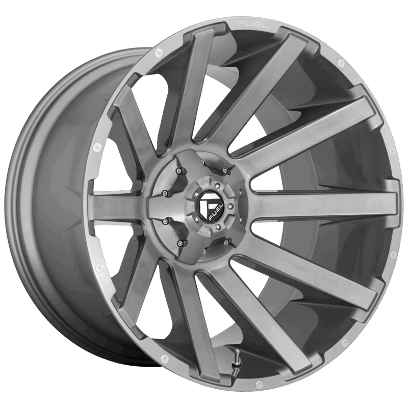 Fuel 1PC D71420002647 - Contra Platinum, Brushed Gun Metal Tinted Clear, D714 Contra Platinum