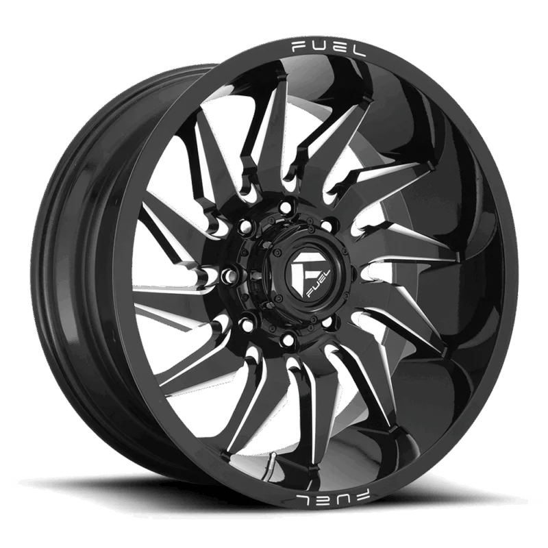 Fuel 1PC D74420908457 - Saber, Gloss Black Milled, D744 Saber