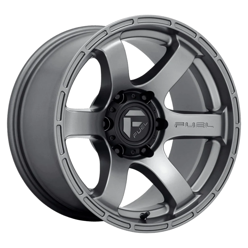Fuel 1PC D76718907557 - Rush, Matte Gun Metal, D767 Rush