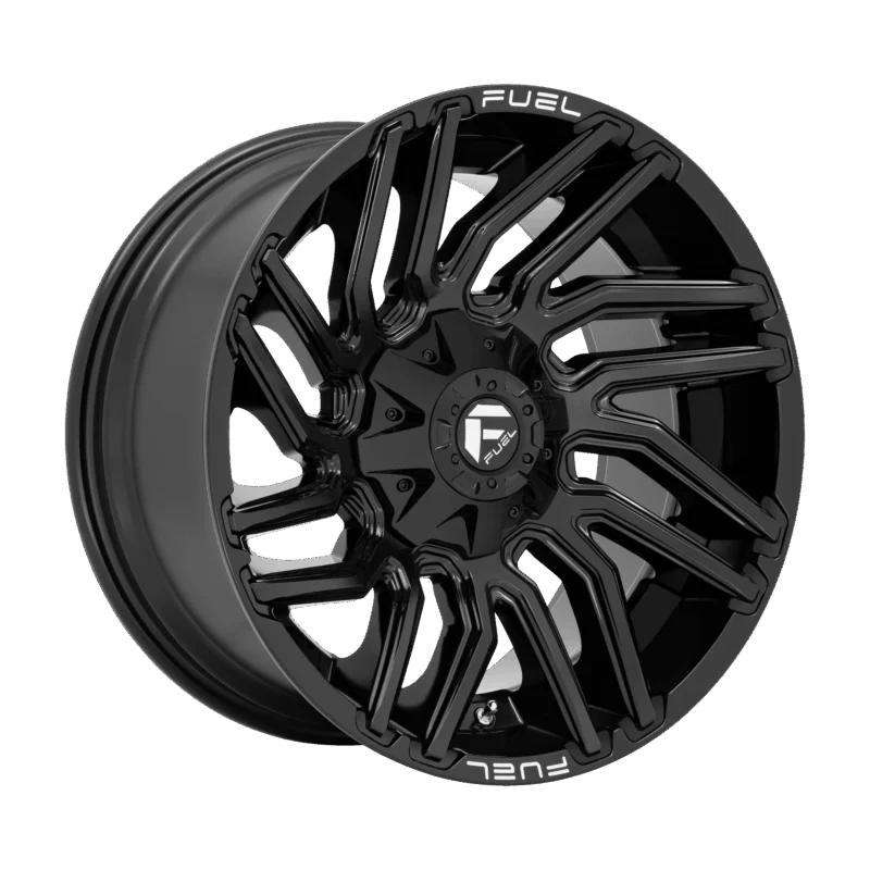 Fuel 1PC D77620001747 - Typhoon, Gloss Black, D776 Typhoon