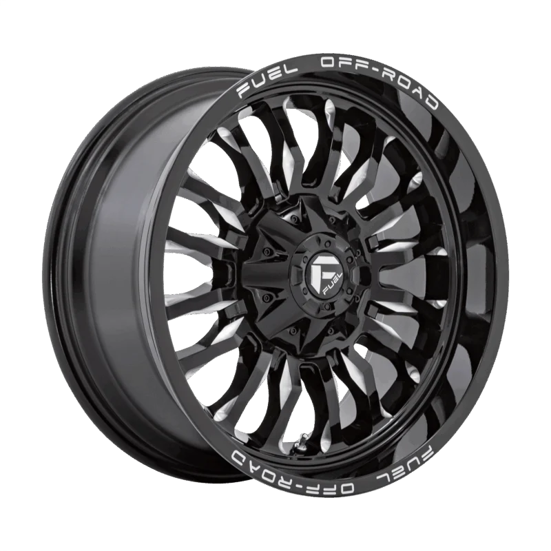 Fuel 1PC D79520005747 - Arc, Gloss Black Milled, D795 ARC