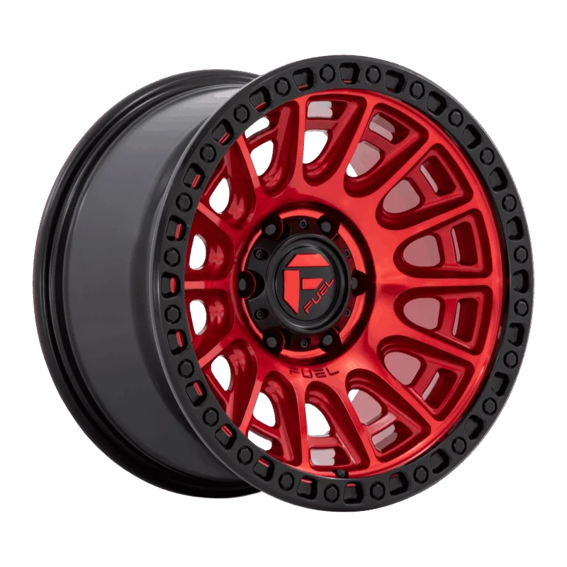 Fuel 1PC D83417907545 - Cycle, Candy Red W/ Black Ring, D834 Cycle