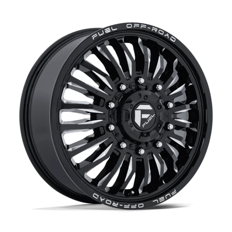 Fuel 1PC D8682282A9 - Arc Dually, Gloss Black Milled, D868 Arc Dually