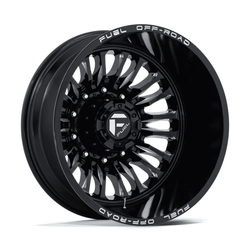 Fuel 1PC D8682282A935 - Arc Dually, Gloss Black Milled, D868 Arc Dually