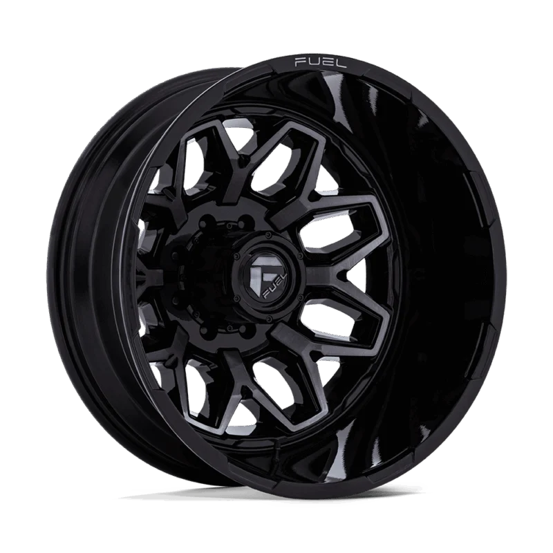 Fuel 1PC D87520827245 - Flux Dually, Gloss Black Brush Fc Gray Dddt, D875 Flux Dually